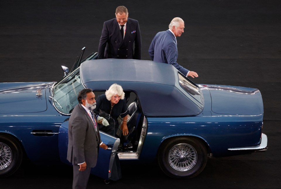 Prince Charles arrives alongside wife, the Duchess of Cornwall