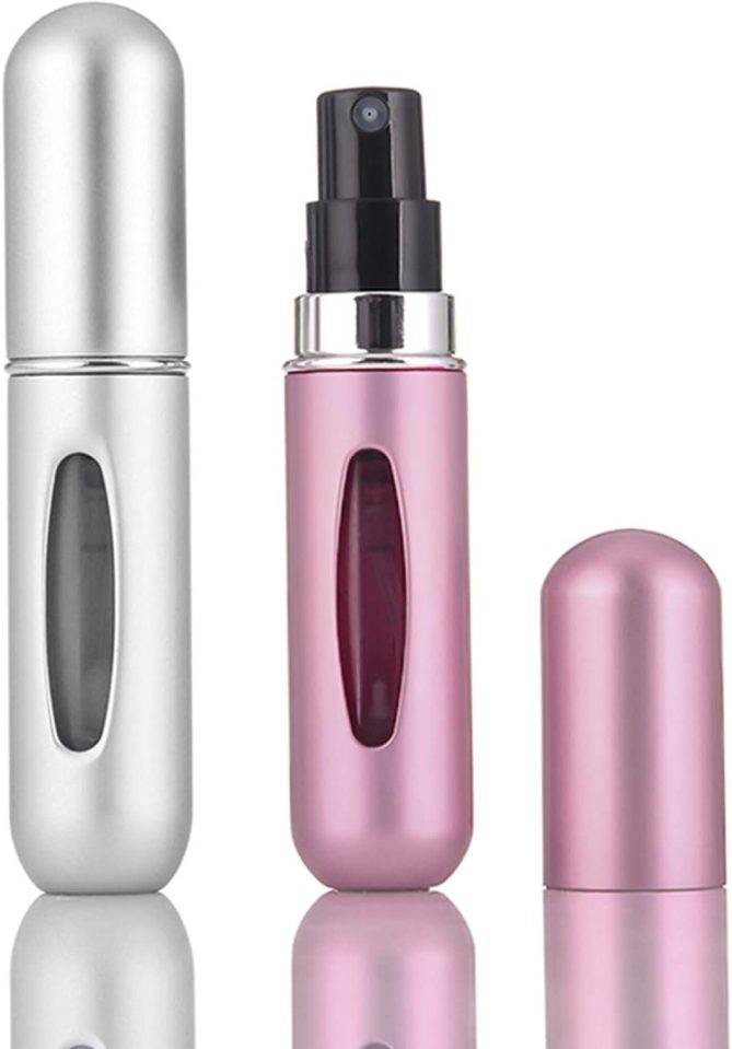 The perfume atomiser is just 8.4cm tall and 1.85cm wide, making it small enough for any hand luggage or toiletry bag