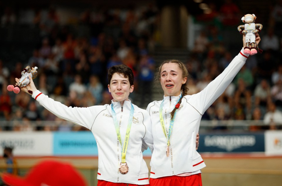 Unwin was reduced to tears after being told she HADN’T won bronze