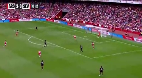 Sevilla goalkeeper Yassine Bounou committed a horrible howler against Arsenal