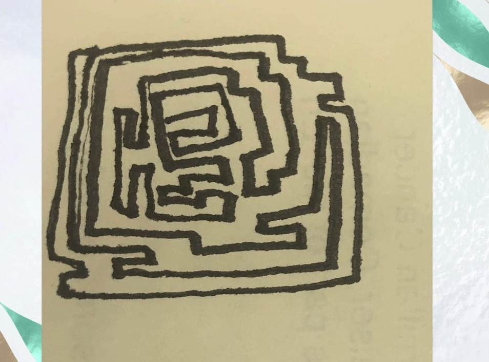 It stemmed from his doodle of a maze