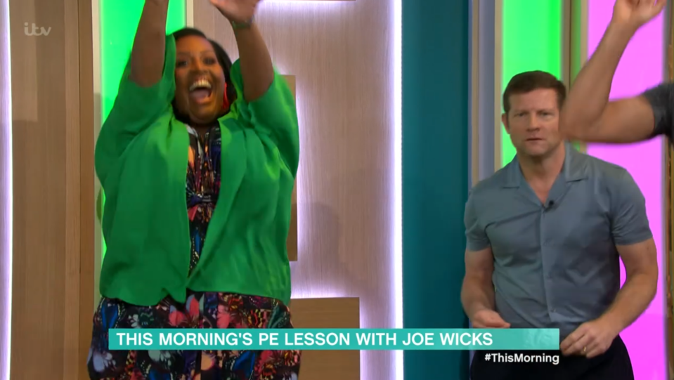 This Morning's Alison Hammond and Dermot O'Leary hosted the show today