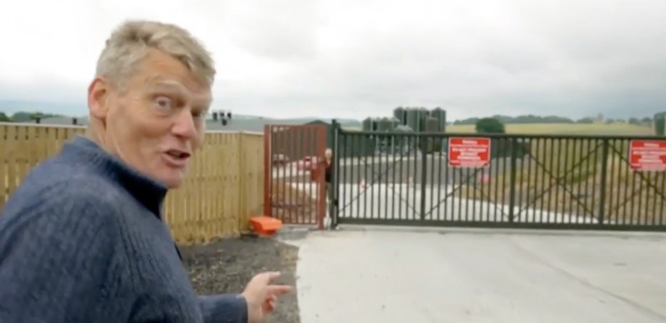 Tom Heap visited a high security chicken farm