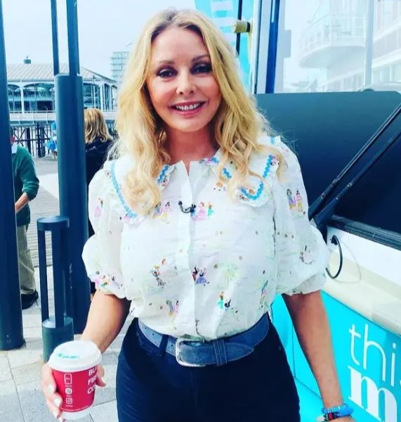 Carol Vorderman has opened up about her experience with the menopause