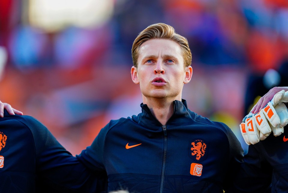 Frenkie de Jong is close to a move to Manchester United