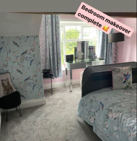 Sue Radford shared a look at her and Noel's bedroom after finally getting around to give it a makeover