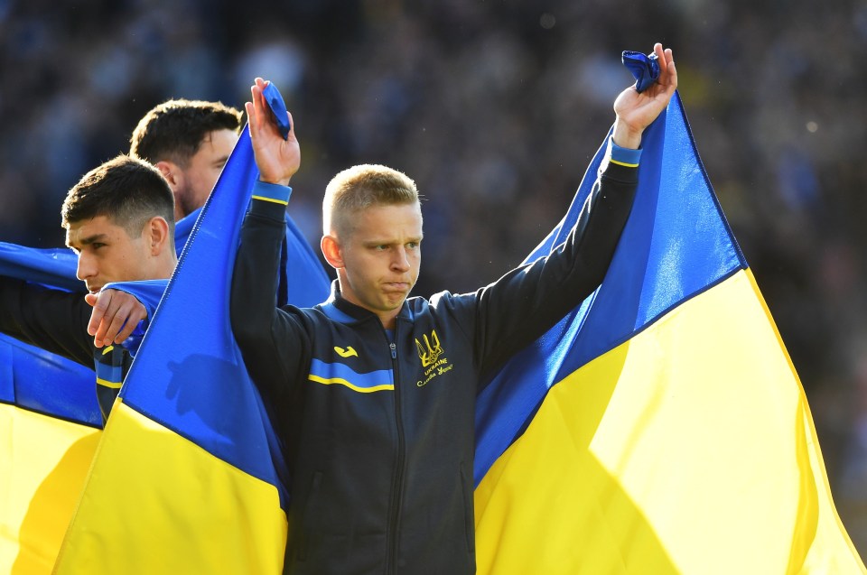 Ukrainian superstar and Arsenal new boy Oleksandr Zinchenko