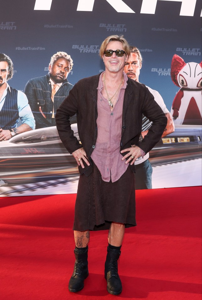 Many men are reflecting on the skirt that Brad Pitt wore to the premiere of his new movie