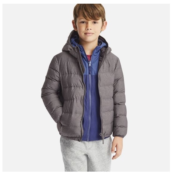 Uniqlo kids light warm padded parka