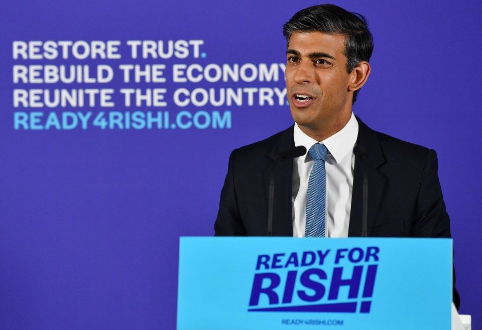 Rishi Sunak launches his leadership bid today