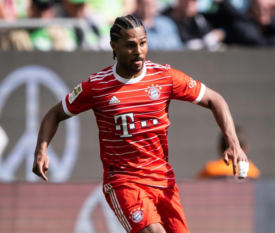 Serge Gnabry has emerged as a shock target for Man Utd and Man City