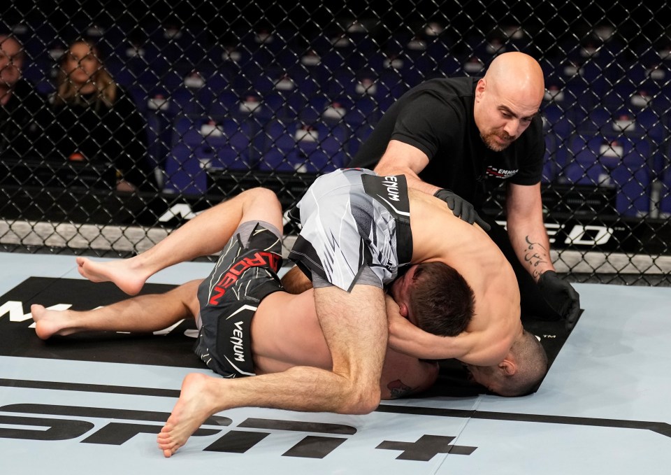 Mokaev scored a stunning 58-second victory over Cody Durden in his UFC debut last March