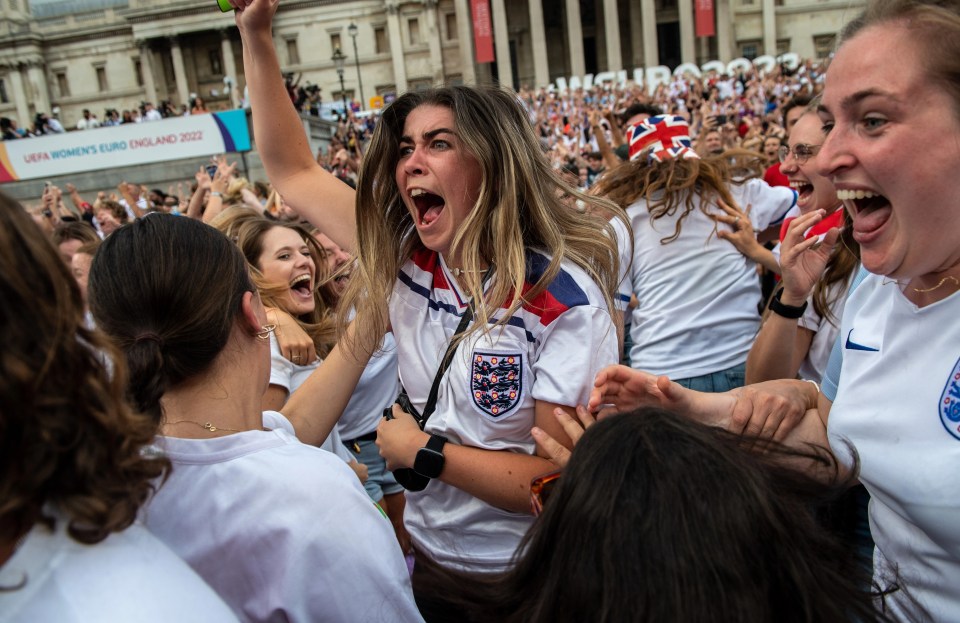 Crowds screamed as the final whistle sounded