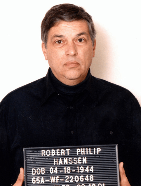 FBI agent Robert Hanssen was caught for spying for Russia