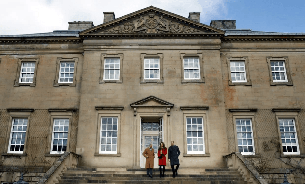 He held a lavish party at Dumfries House