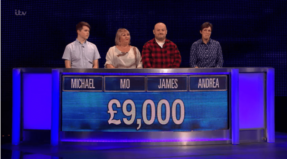 The Chase fans all said the same thing during tonight's episode about a contestant's choice of outfit