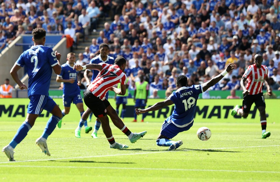 Ivan Toney lashed home a goal to give Brentford a lifeline when they needed it most