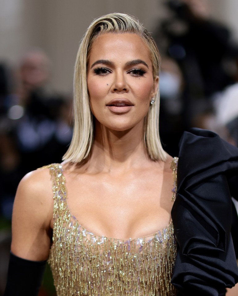 Khloé Kardashian at The 2022 Met Gala