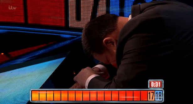 The Beast takes out his frustration after incorrect answer