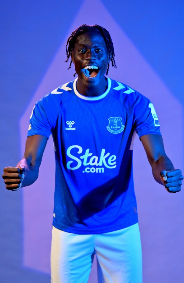 Onana joined Everton on a five-year deal