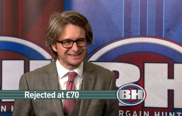 Jonathan Pratt was left counting his losses on Bargain Hunt