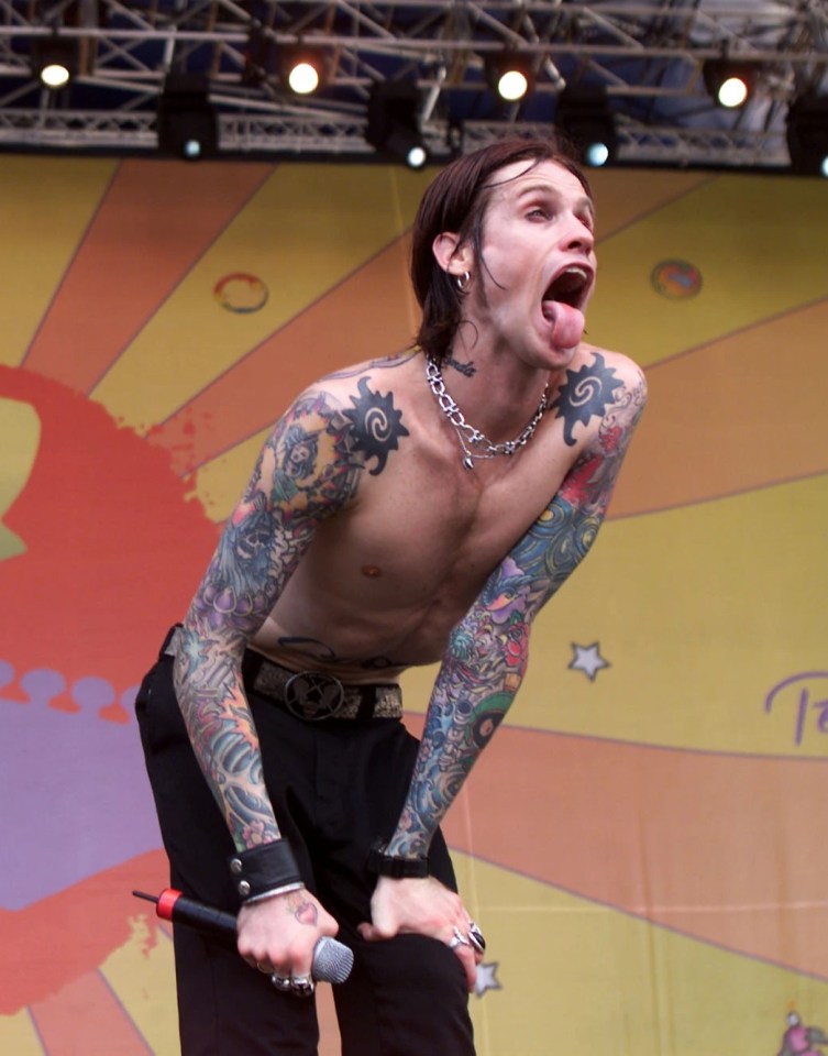 Buckcherry performs on the West Stage