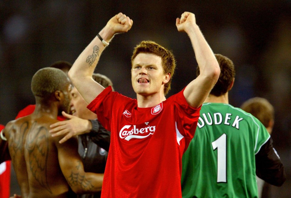  A free-kick from John Arne Riise caused the injury