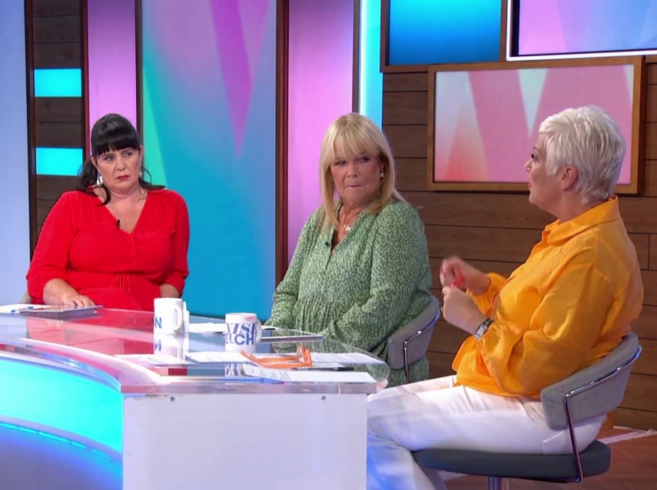 One Loose Women fan said it looked like Coleen and Denise had fallen out