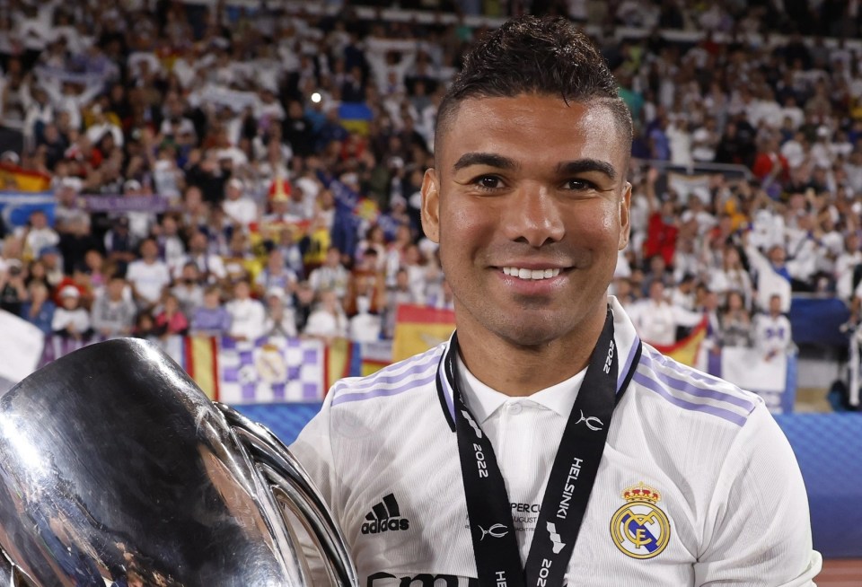 Casemiro will cost Manchester United £70million