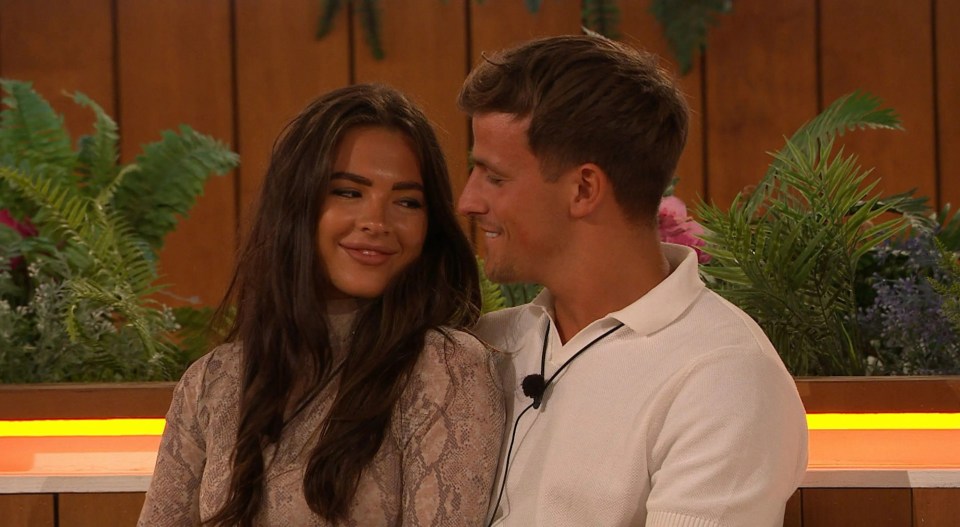 The couple came second on this year's Love Island