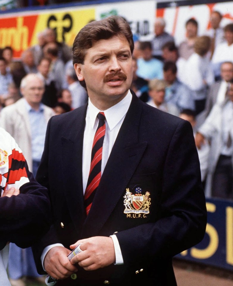 Knighton served on Man Utd's board between 1989 and 1992