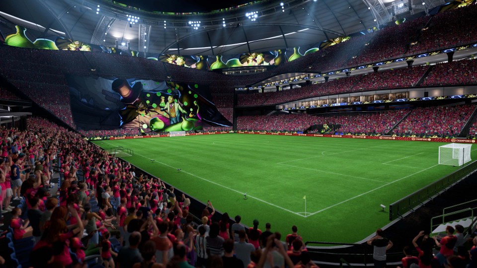 Stadiums will have a brand new look.