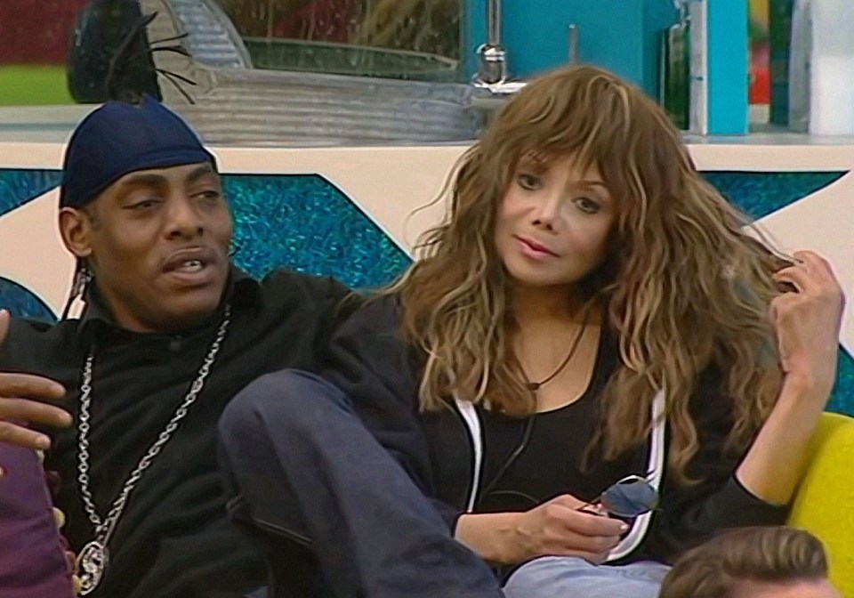 Coolio, left, farted through the series and La Toya Jackson, sister of Michael, right, had it in her contract that she didn’t have to sleep in the same bedroom as us