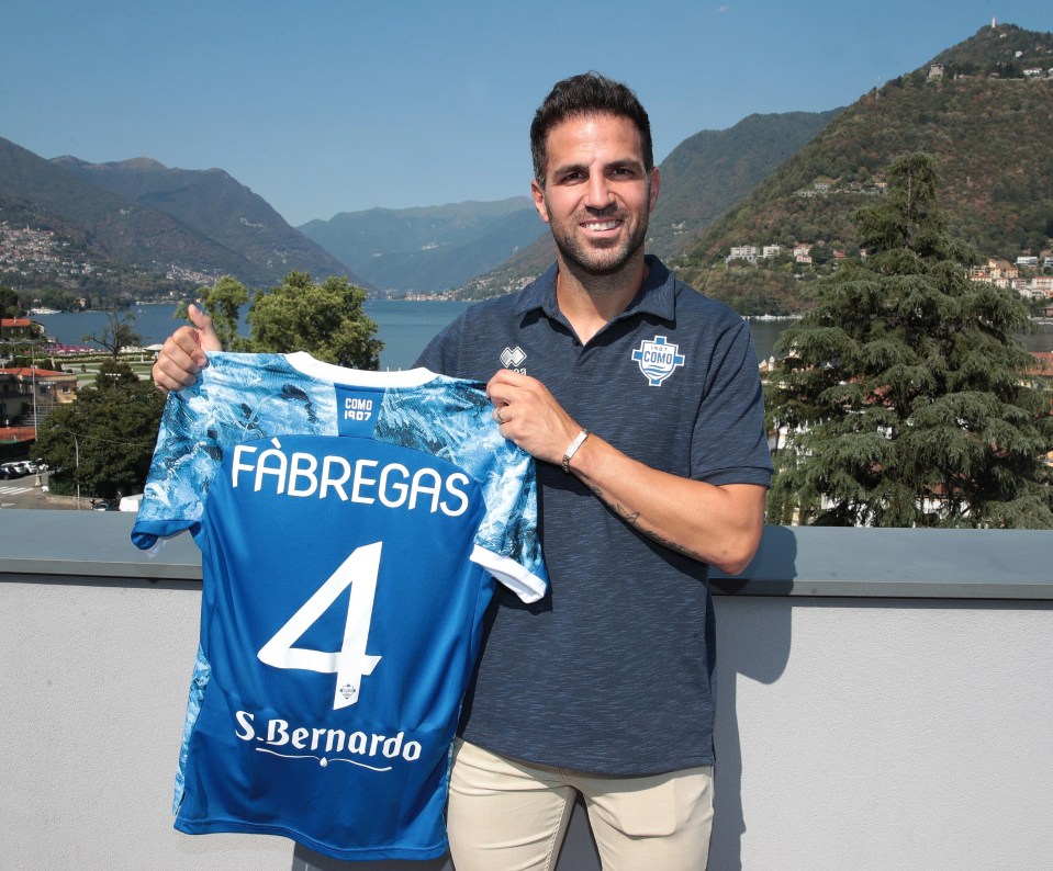 Cesc Fabregas signed for the Serie B side this summer