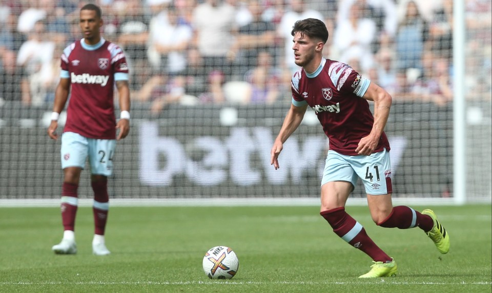 Declan Rice has been urged to fill the void left by Mark Noble at West Ham and step up as captain