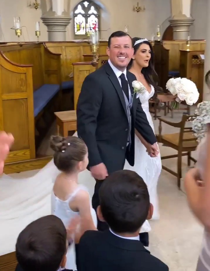 Chris Drake has tied the knot to Rossella Castellana