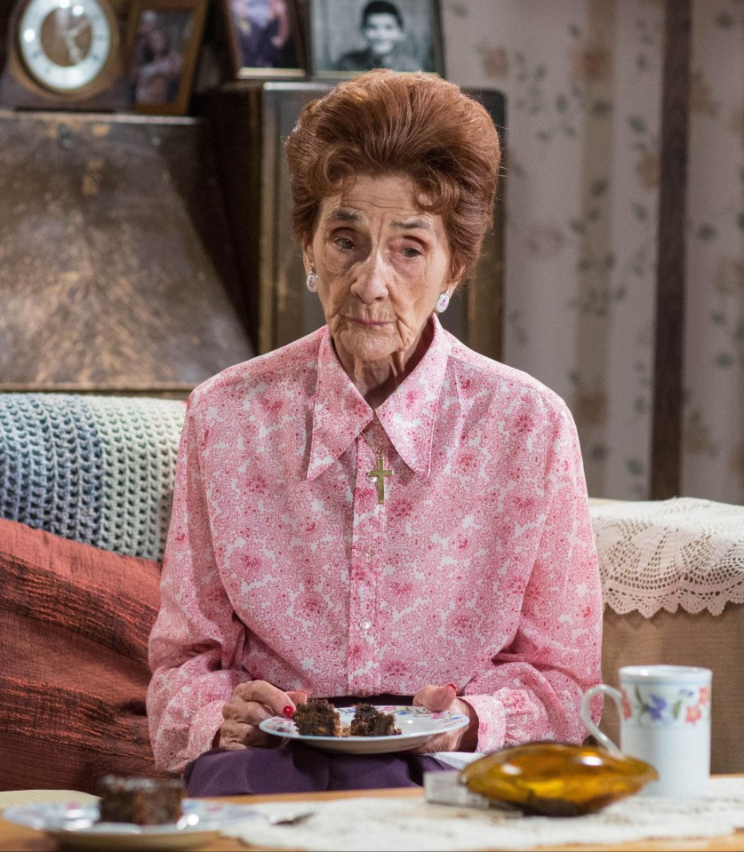 June Brown played the role of Dot Branning since 1985 on the BBC soap