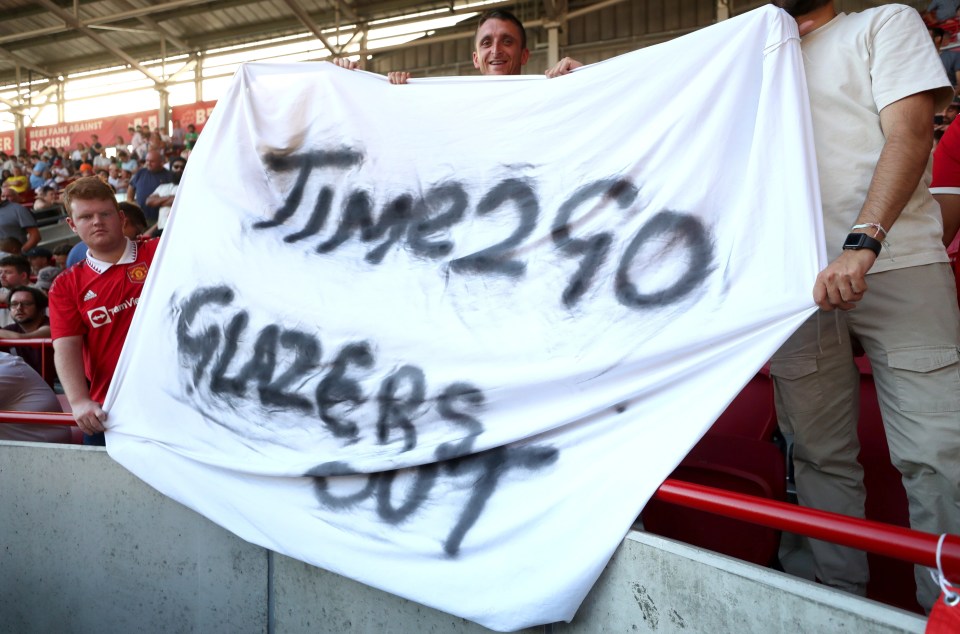 Pressure has been mounting following protests from United fans