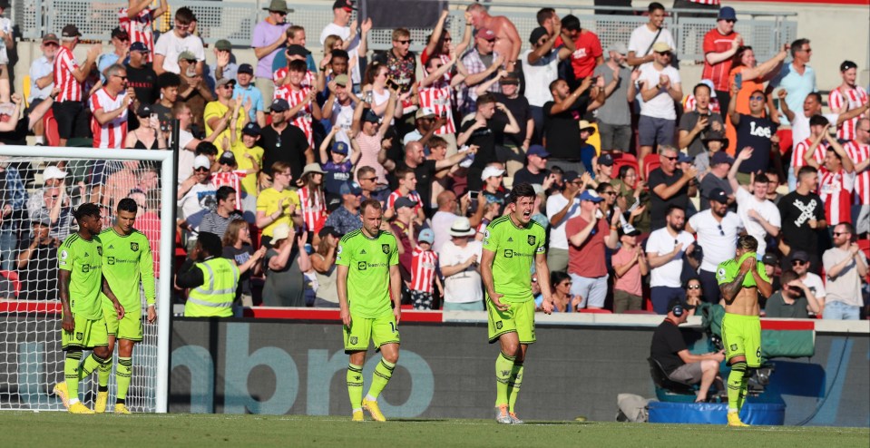 Manchester United were humiliated away at Brentford losing 4-0