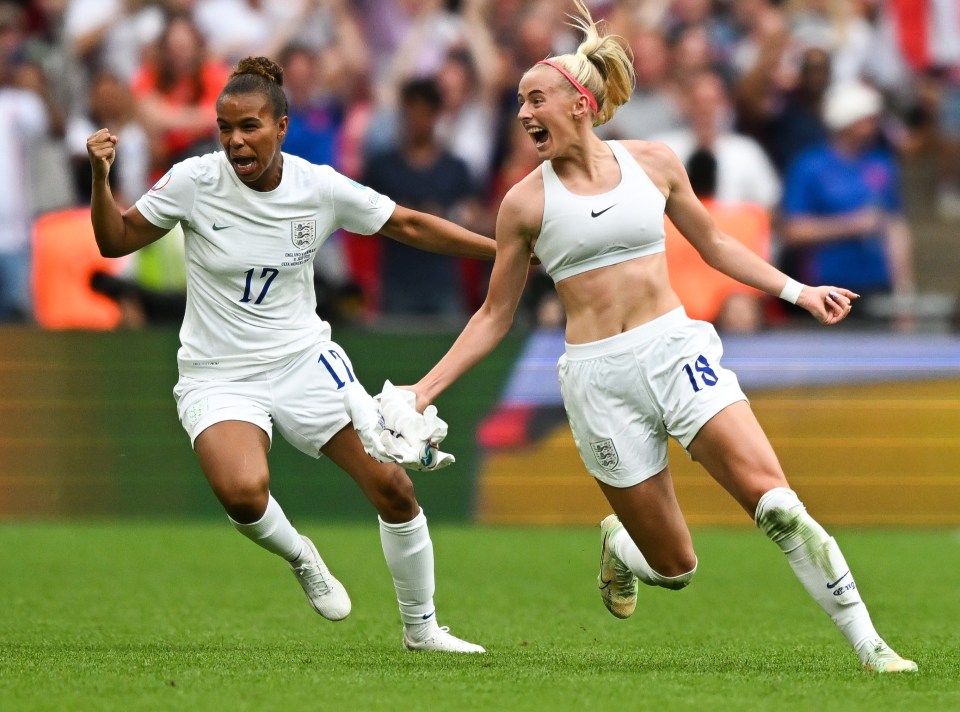 The Manchester City forward sent Wembley wild with the dramatic goal