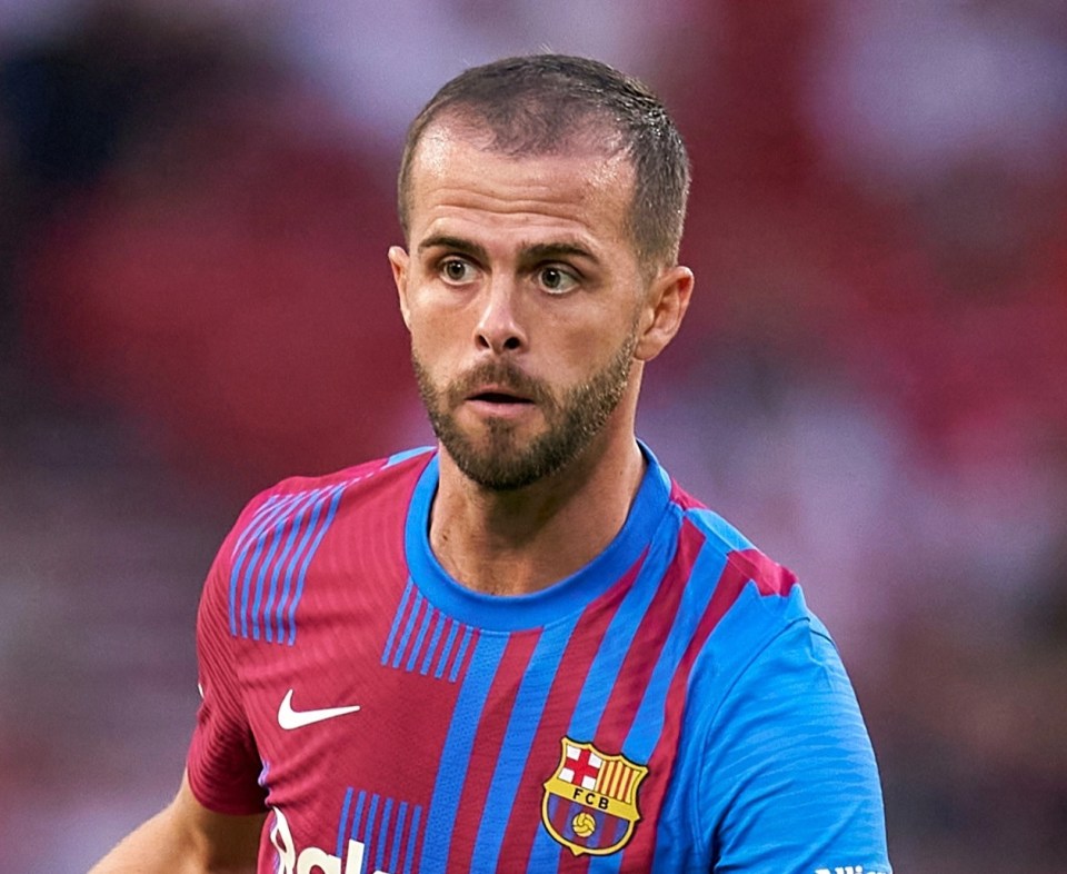 Miralem Pjanic was not blessed with a thick head of hair before going to Turkey on loan