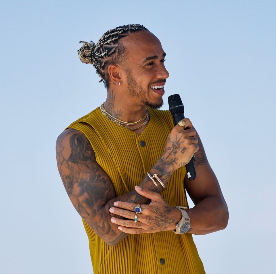 Lewis Hamilton is a lover of tattoos and jewellery as well as being one of the greatest F1 drivers