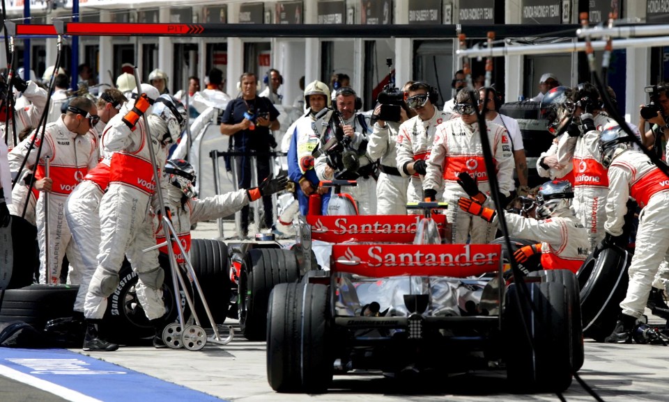 Alonso took his feud with Hamilton a step further when he intentionally delayed the Brit from refuelling at the Hungary GP