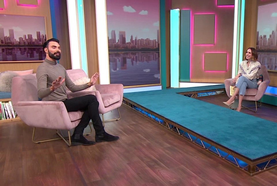 Rylan Clark had to present This Morning alone when Ruth didn't return