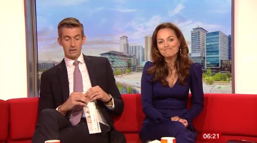 The BBC Breakfast team was imagining what she couldn't do in her day-to-day life