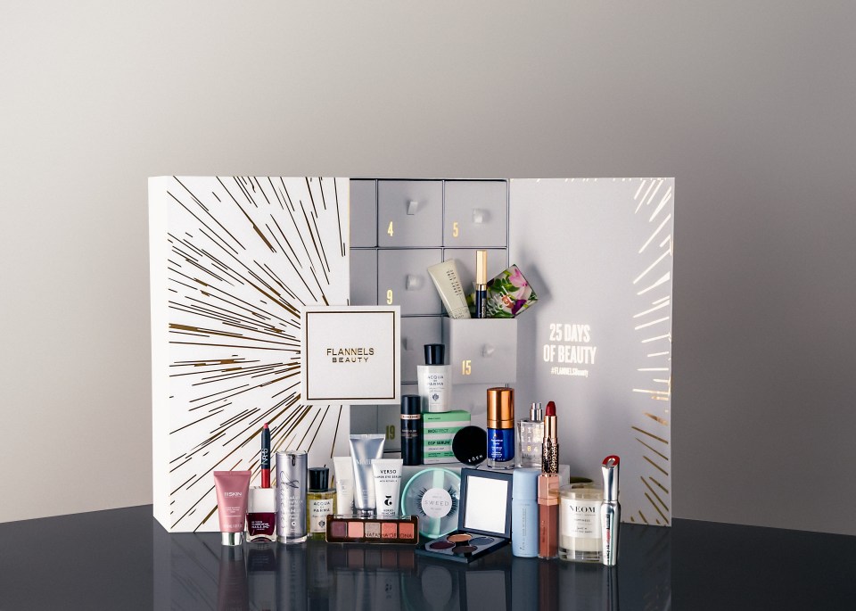 Flannels Beauty Advent Calendar is here and it looks amazing