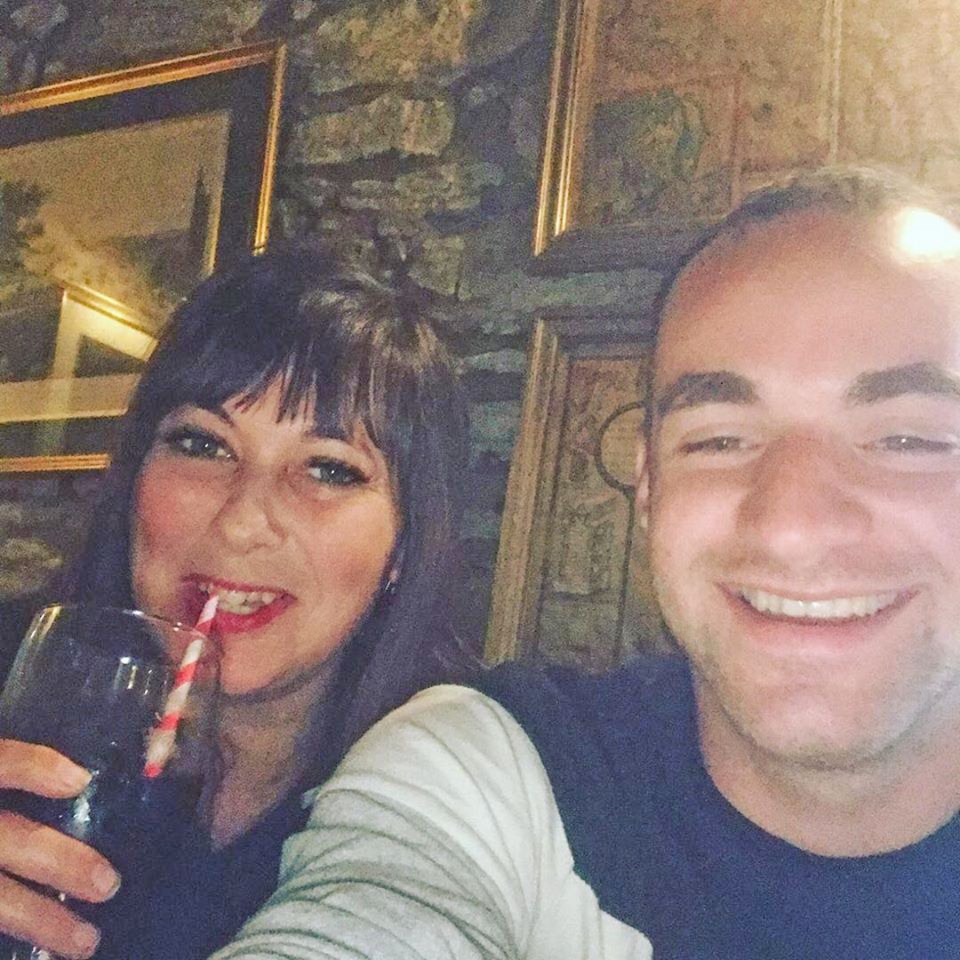 Hayley and Gould had their first date in a pub