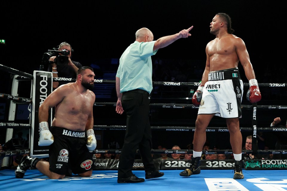 Joe Joyce is unbeaten in his 14 pro fights