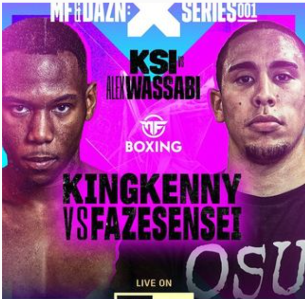 King Kenny faces FaZe Sensei on the KSI undercard