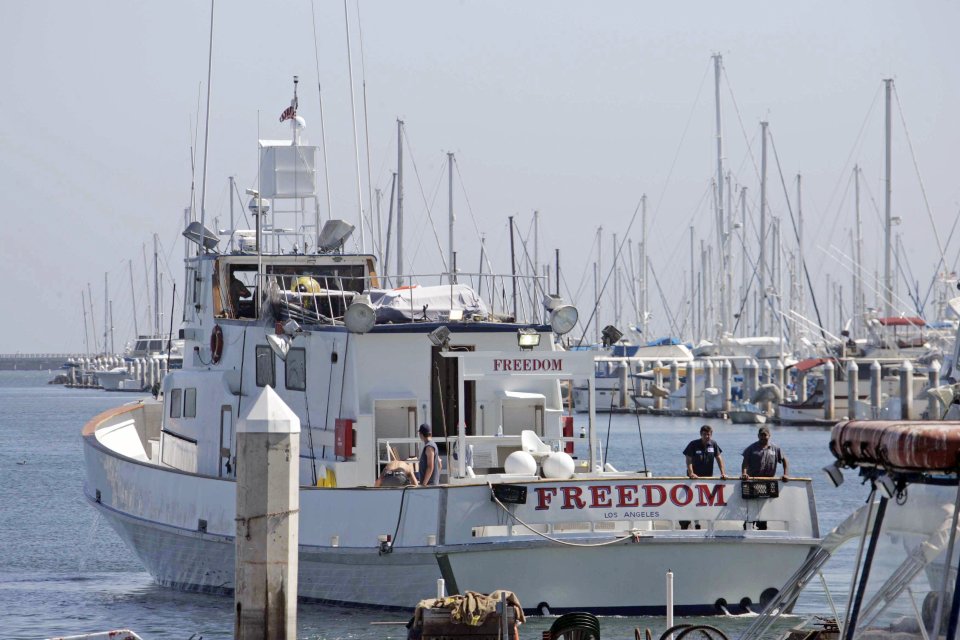 McDermott vanished while on a fishing trip on the boat 'Freedom'